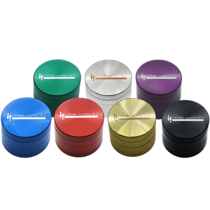 Infyniti - 2.5" 4 piece grinder - Assorted Colours