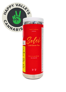 Solei - Peach Cranberry Tea 1:2 - 5:10mg THC:CBG