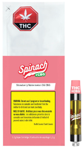Spinach - Strawberry Watermelon CBG 510 - 1.2g